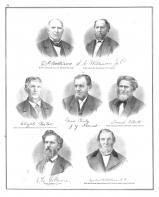 E.O. Williams, S.C. Williams, Samuel Elliott, E.H. Gilmore, Elijah Foster, Ezekiel Whitehead, J.Y. Stewart, Licking County 1875